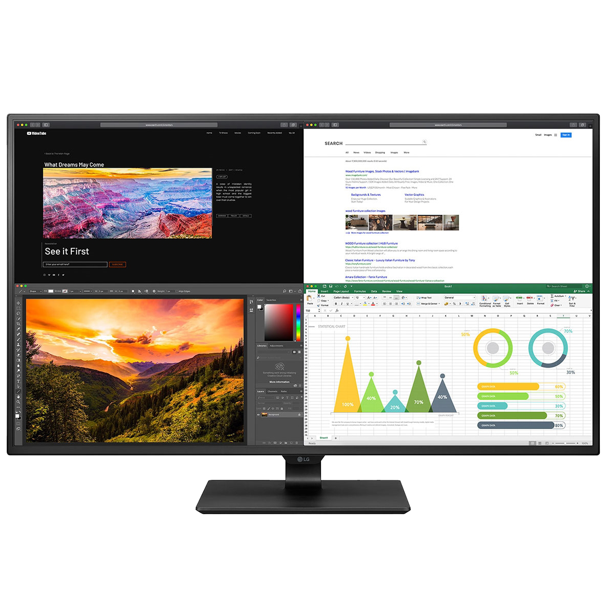 Постепенное решение проблем. Обзор и тестирование 4K IPS-монитора LG 43UN700-B