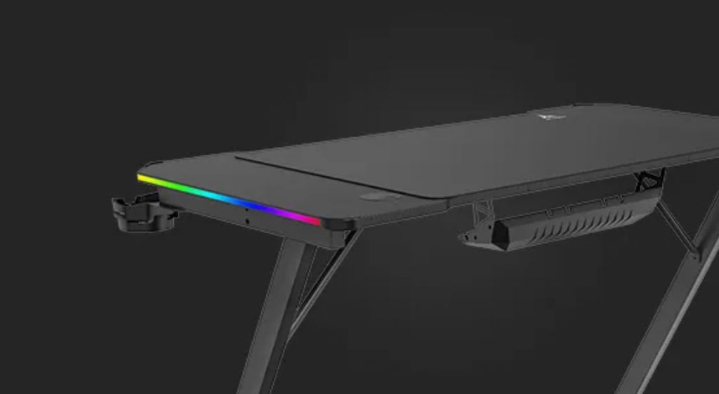Компьютерный стол Zone 51 TRINE 140 RGB Black