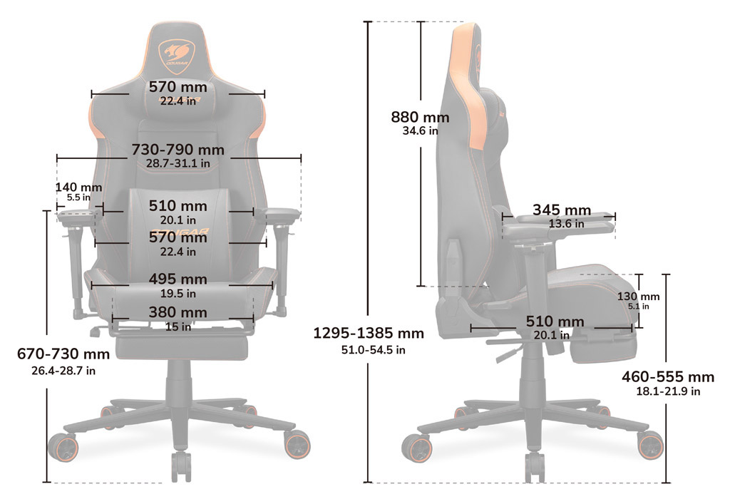Игровое кресло Cougar ARMOR EVO M