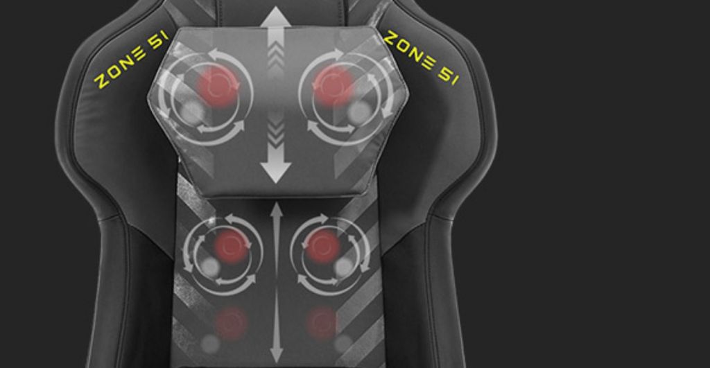 Игровое кресло ZONE 51 IMPULSE Black