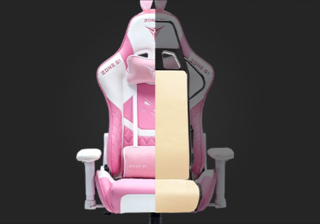 Игровое кресло ZONE 51 BUNNY Pink