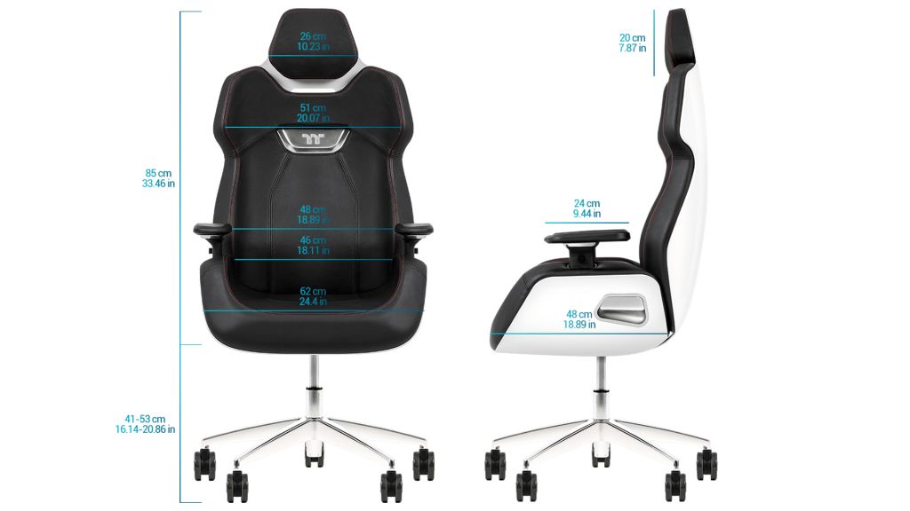 Компьютерное кресло Thermaltake Argent E700 Gaming Chair Racing Green