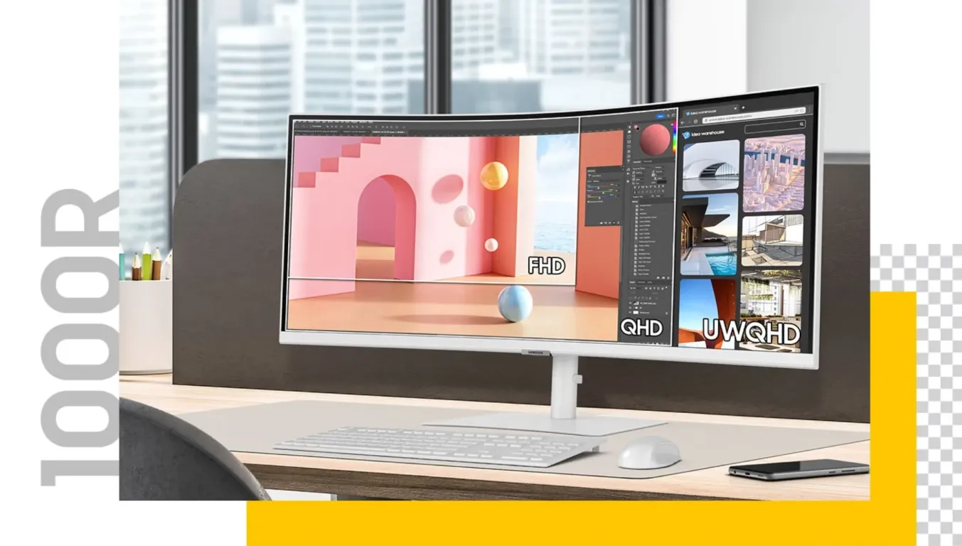 Монитор Samsung ViewFinity S6 S34C650TAUXEN
