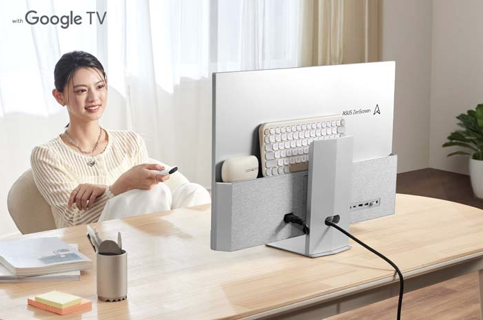 ASUS представила 4K Smart-монитор ZenScreen Smart MS27UC