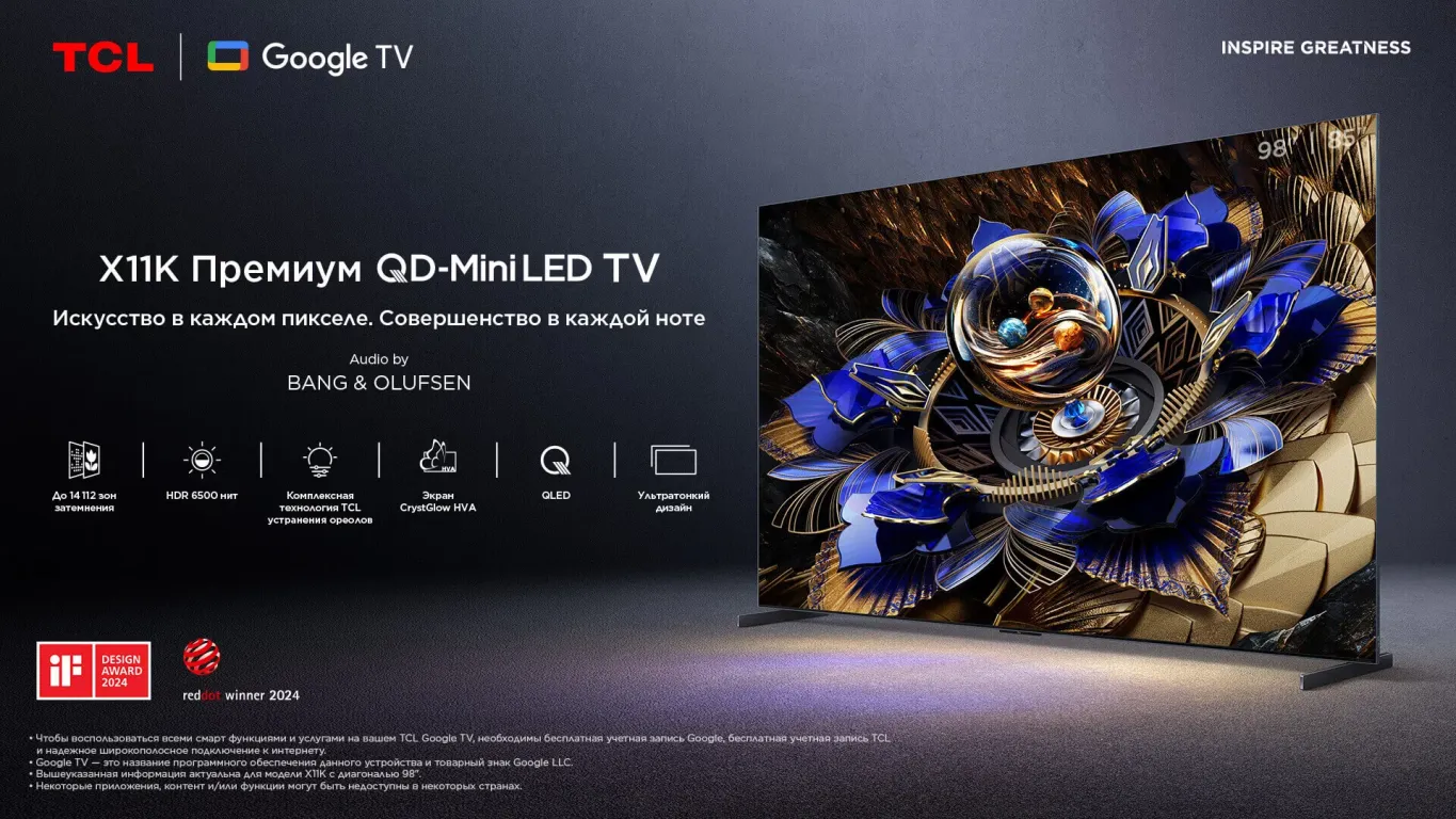 Телевизор TCL 85X11K