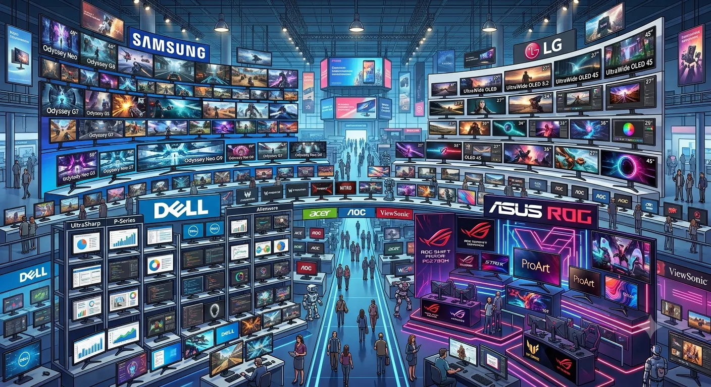 Будущее рынка мониторов после CES и Computex 2026