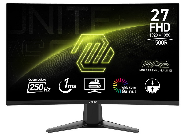 MSI анонсировала игровой 27-дюймовый FHD-монитор MAG 27C6X