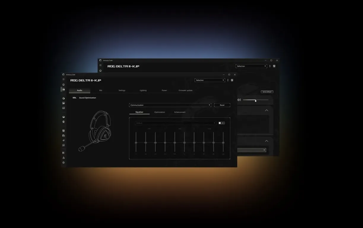 Гарнитура ASUS ROG Delta II-KJP