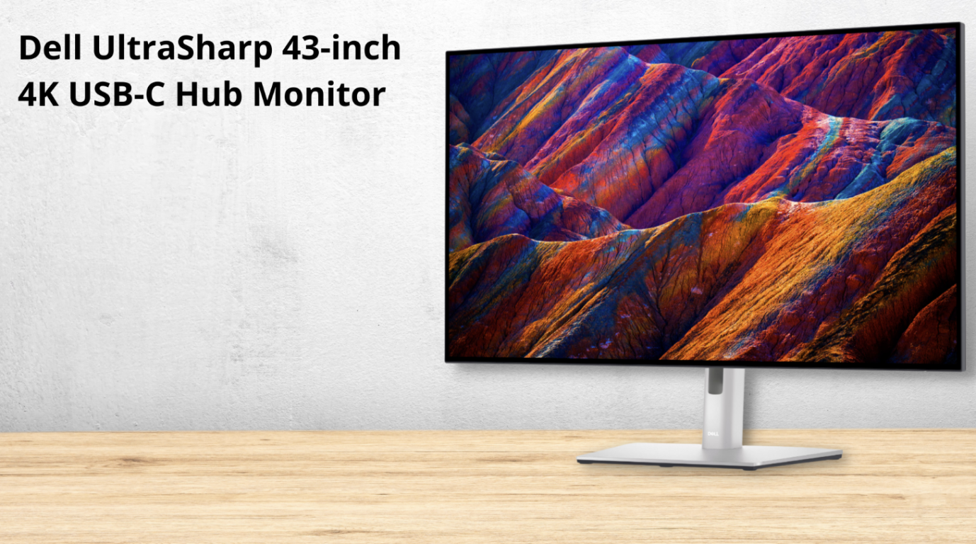 Dell представила «рабочую лошадку» U4323QE с 42.51″ IPS панелью стандарта 4К и USB Type-C на борту