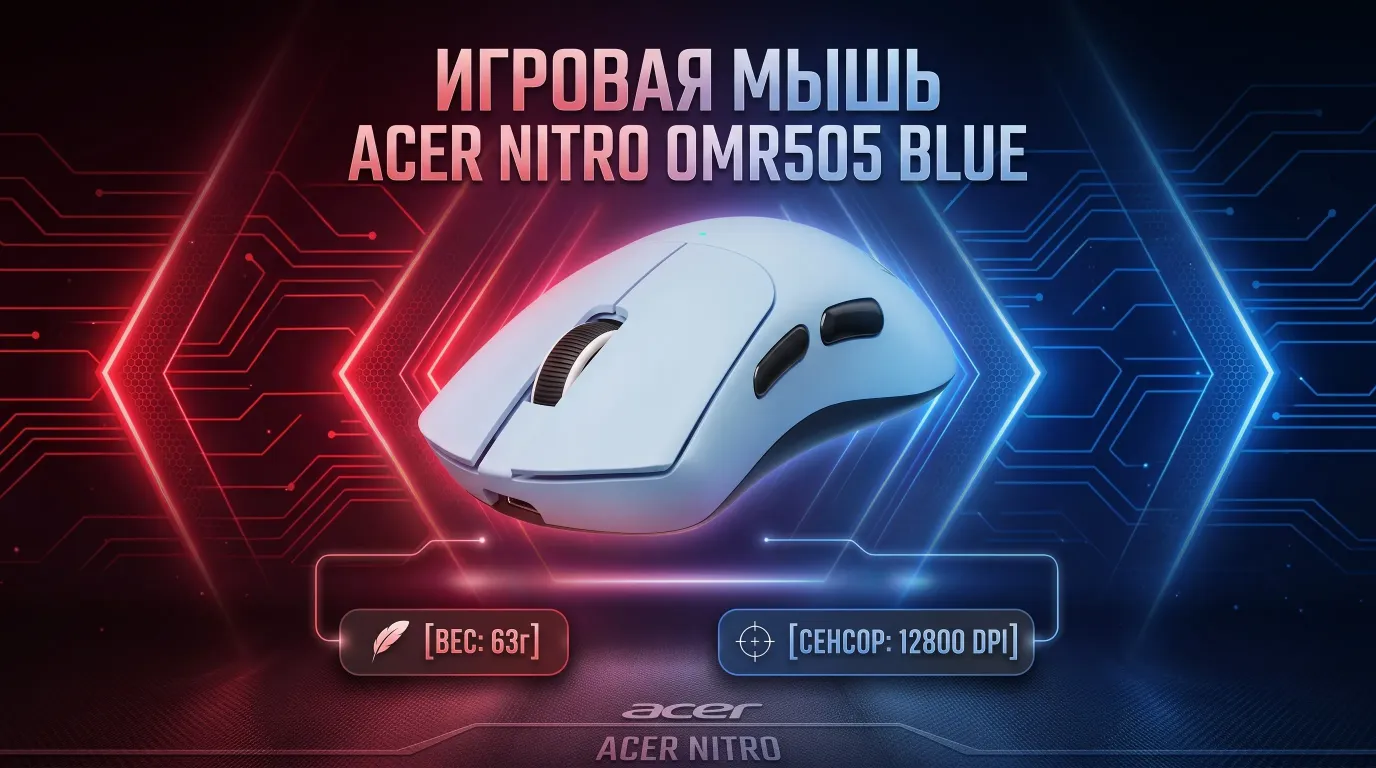 Игровая мышь Acer Nitro OMR505