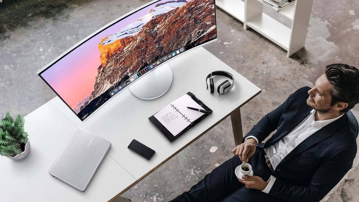 Монитор Samsung C34J791WTI