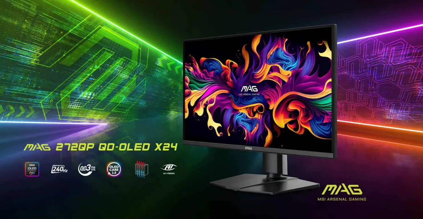 Монитор MSI MAG 272QP QD-OLED X24