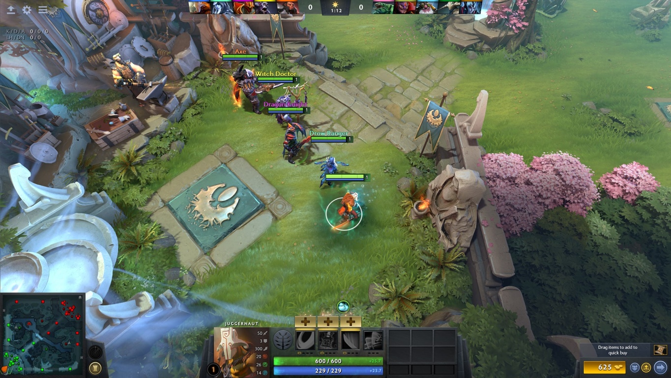 Монитор для Dota 2