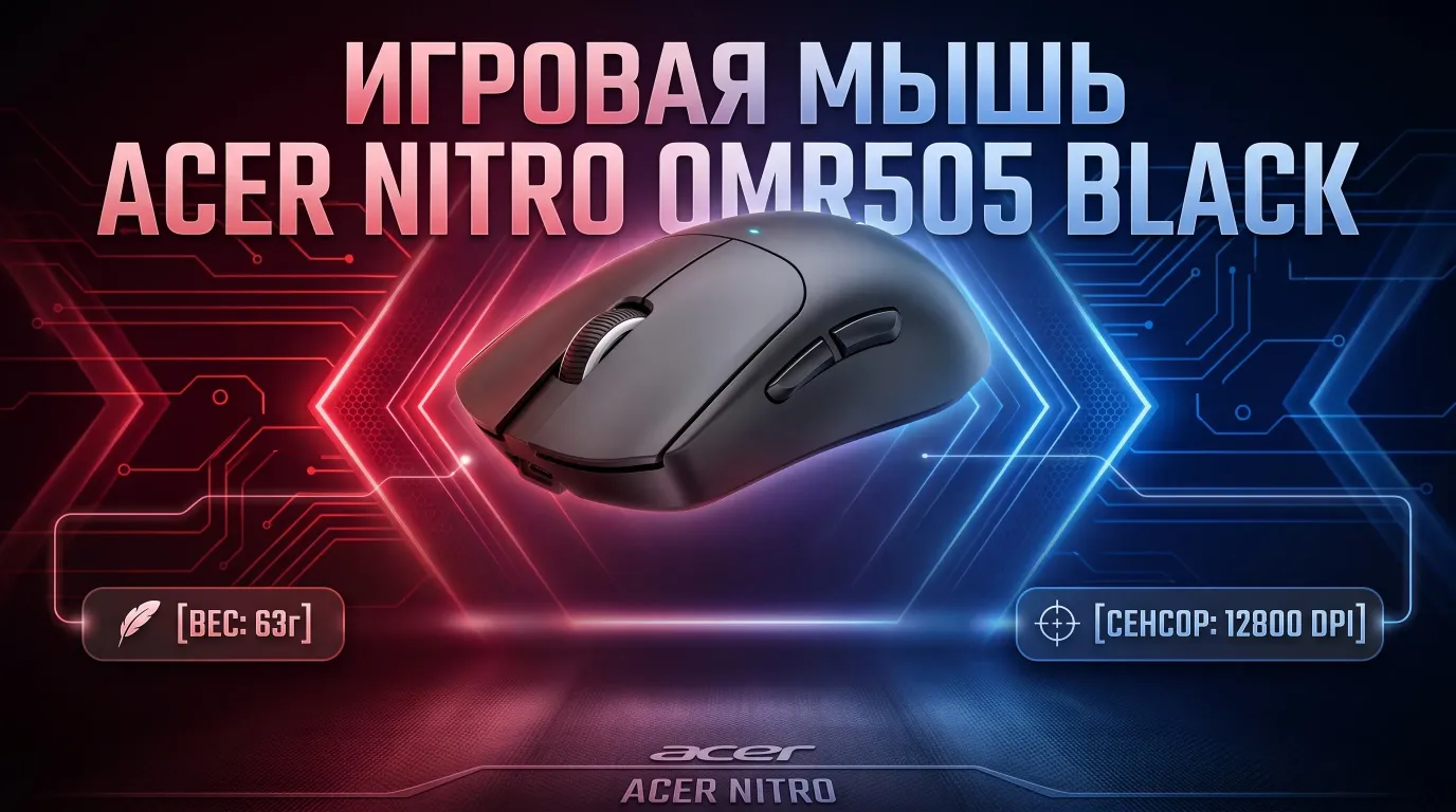 Игровая мышь Acer Nitro OMR505