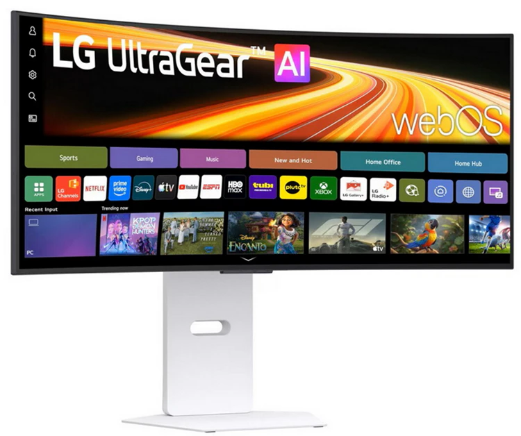 LG выпустила OLED-монитор UltraGear 34GX90SB-W на 240 Гц с webOS