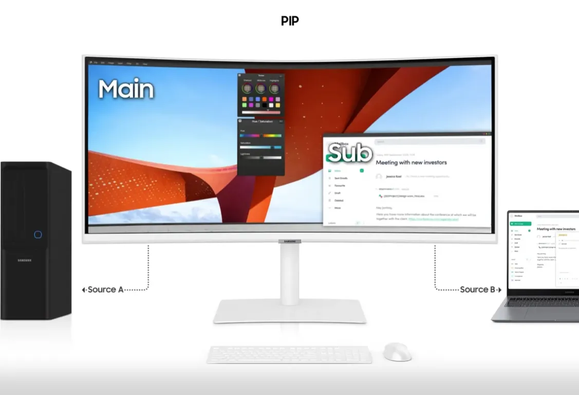 Монитор Samsung ViewFinity S6 S34C650TAUXEN