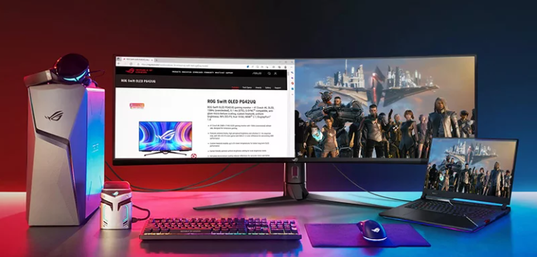 Давно пора! ASUS представила новый 49-дюймовый монитор ROG Strix XG49WCR с USB Type-C функцией Auto-KVM