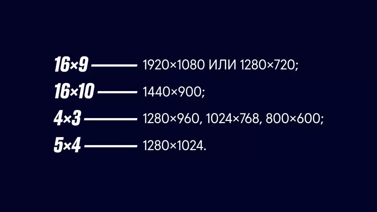 Какое разрешение выбрать для CS2