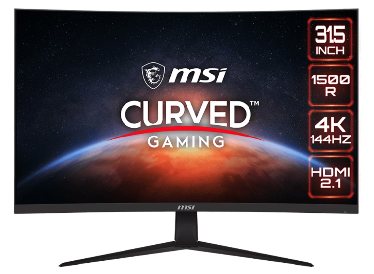 Особое сочетание. Изогнутый MSI G321CU с *VA панелью 144Hz 4K и HDMI 2.1