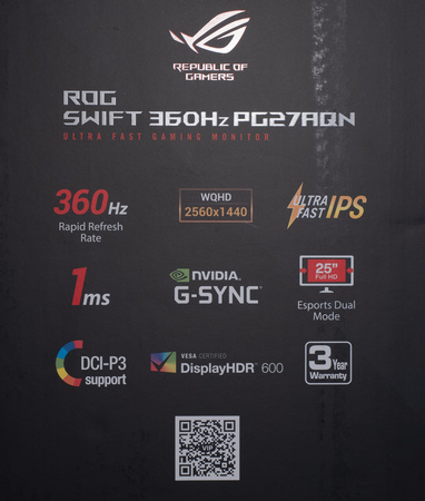 Обзор монитора ASUS ROG Swift PG27AQN