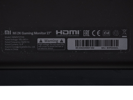 Обзор монитора Xiaomi Mi 2K Gaming