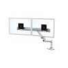 Настольный кронштейн Ergotron LX Desk Dual Direct Arm (white) (45-489-216) - фото 2