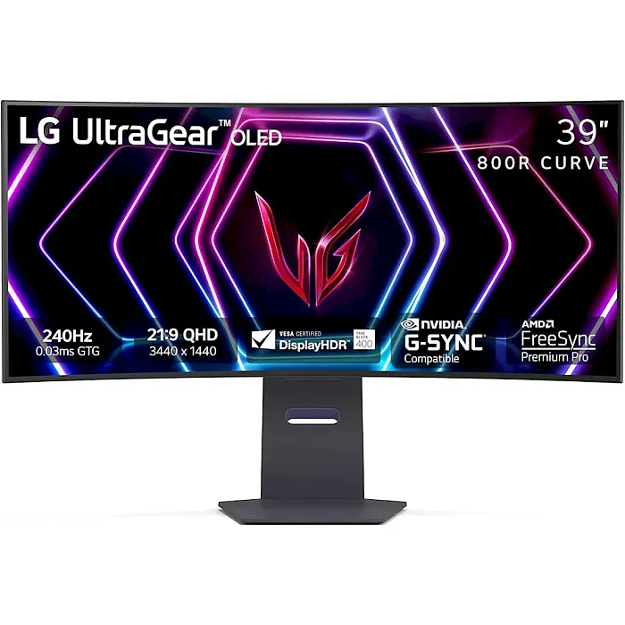 3.5K OLED монитор LG UltraGear 39GS95QE-B - фото 1