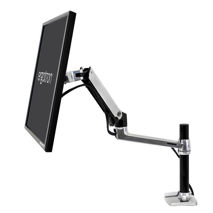 Кронштейн для монитора Ergotron LX Desk Monitor Arm Tall Pole (45-295-026) - фото 1