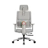 Компьютерное кресло FoxGear NETZ модель E, серый (FG-NETZ-E-GY) - фото 6
