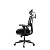 Премиум эргономичное кресло GT Chair Open Z с поддержкой для ног, черный (GTC-Open-Z-BK) - фото 4