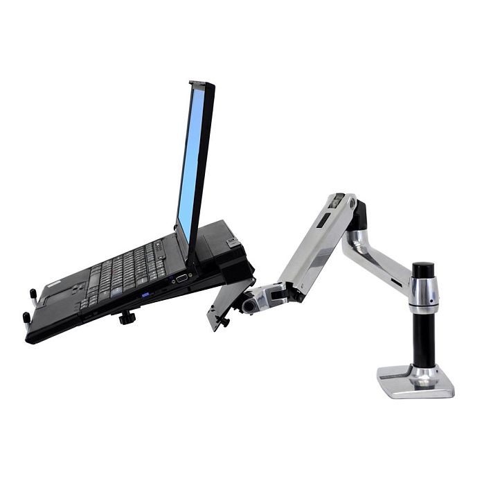Кронштейн для монитора Ergotron LX Desk Monitor Arm (polished aluminum) (45-241-026) - фото 3