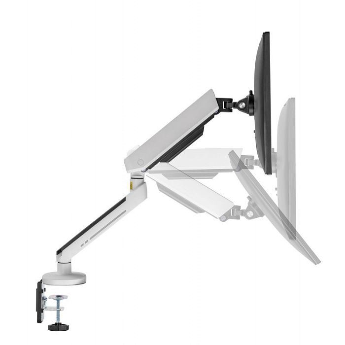 Кронштейн для монитора FoxGear Premium LDT54-C012U, FINE TEXTURE White - фото 3