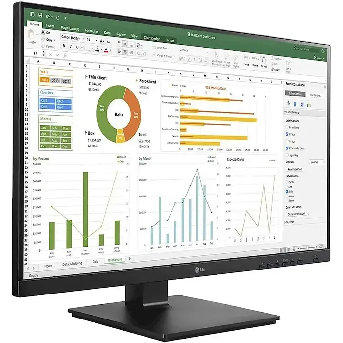 Full HD монитор LG 24BN650Y-B - фото 4
