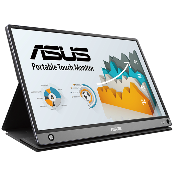 Портативный Full HD монитор ASUS MB16AMT (90LM04S0-B01170) - фото 2