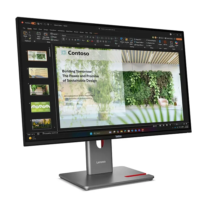 4K монитор Lenovo ThinkVision P27UL-40 - фото 3