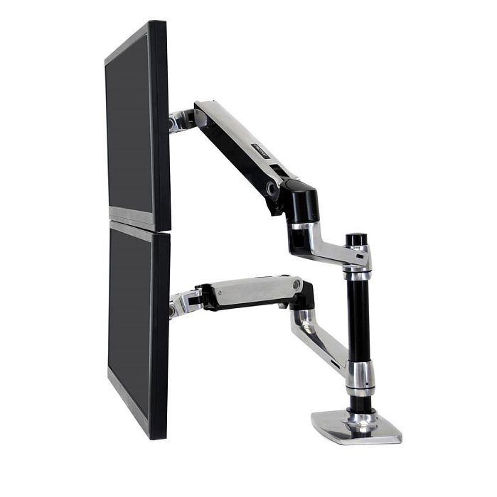 Кронштейн для мониторов Ergotron LX Dual Stacking Arm (45-248-026) - фото 1