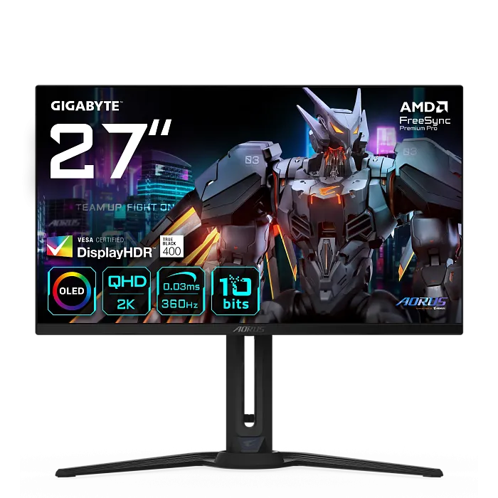 WQHD монитор Gigabyte AORUS FO27Q3 - фото 1