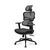 Компьютерное игровое кресло Eureka ERK-OC12-B, черное (ERK-OC12-B) - фото 1