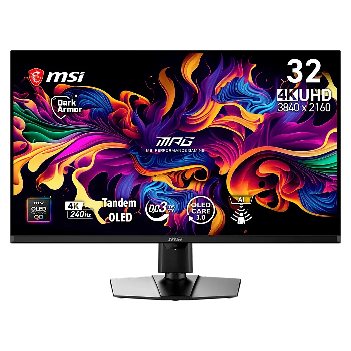 4K монитор MSI MPG 322UR QD-OLED X24 - фото 1