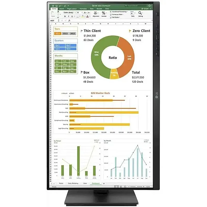 Full HD монитор LG 24BN650Y-B - фото 8
