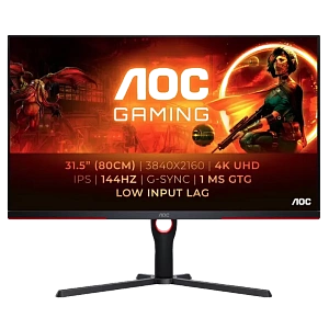Представлены игровые 4К-модели U27G3X/BK и U32G3X/BK от AOC