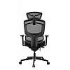 Премиум эргономичное кресло GT Chair Open Z с поддержкой для ног, черный (GTC-Open-Z-BK) - фото 6