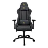 Компьютерное кресло (для геймеров) Arozzi Verona Signature Soft Fabric - Gold Logo - фото 6