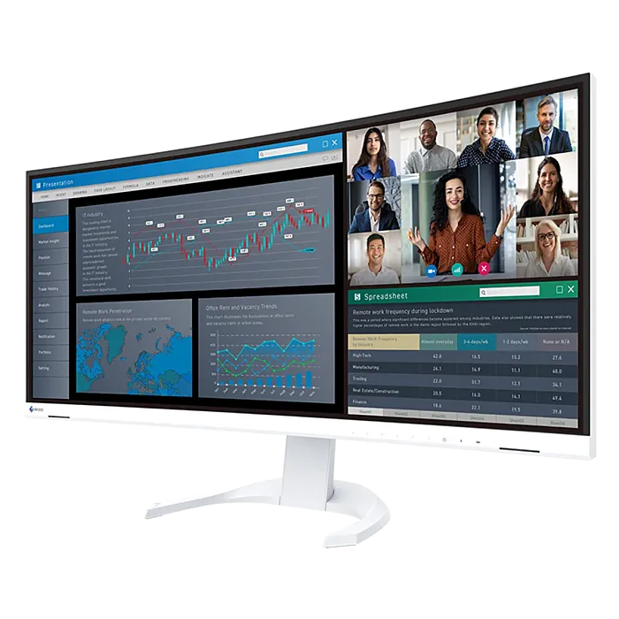 3.5K монитор Eizo FlexScan EV3451X-WT - фото 2
