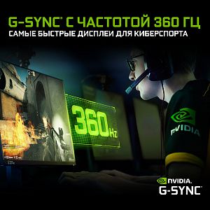 NVIDIA G-SYNC с частотой 360 Гц