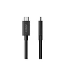 Кабель UGREEN Thunderbolt 4 Type-C, 0.8м, резиновое покрытие, черный (30389) - фото 1