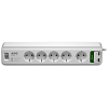 Сетевой фильтр APC PM5U-RS (Essential SurgeArrest, 5 розеток, USB-зарядное устройство на 2 порта, 5 В, 2.4 А, 230 В) - фото 3