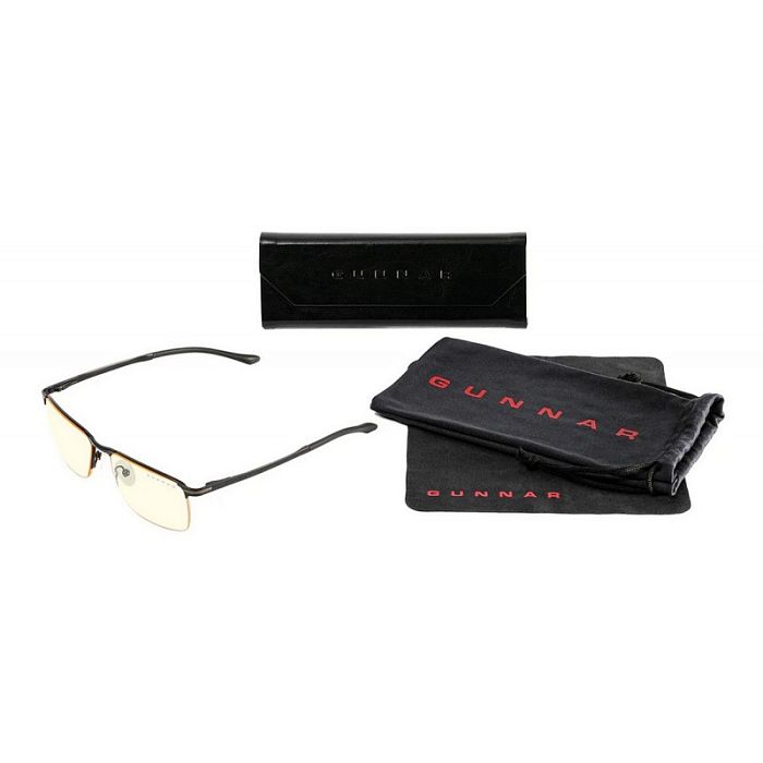 Очки для компьютера (для геймеров) GUNNAR Marin Titanium Clear, Onyx (TTM-11709) - фото 4