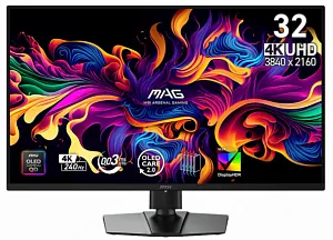 MSI представила MAG 321UP X24 с QD-OLED четвёртого поколения