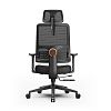 Компьютерное кресло FoxGear NETZ модель E, черный (FG-NETZ-E-BK) - фото 4